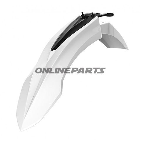 Front Mudguard White