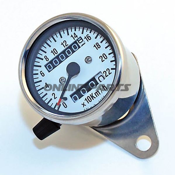 Speedometer Mech Stainless Steel60 Mm M12x1.0 Mm