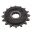 Front Sprocket 16 Tooth Pitch 525Rubber Damper Inner Diameter 21.6/25