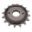 Front Sprocket 16 Tooth Pitch 520Rubber Damper Inner Diameter 21.6/25