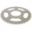 Rear Sprocket Alu 46 Tooth Pitch 520 Silverinner Diameter 080 Bolt Spacing 100