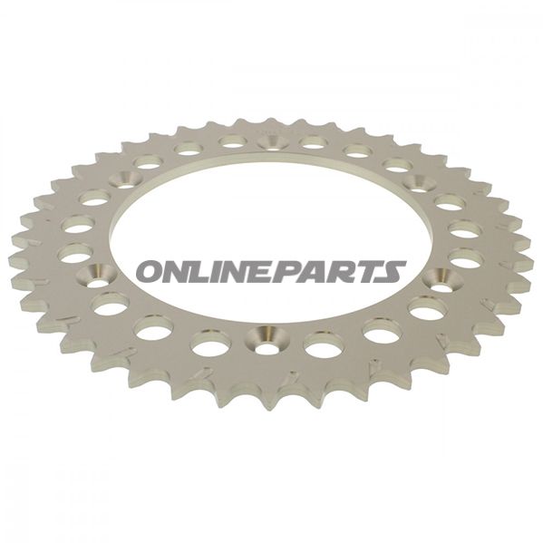 Rear Sprocket Alu 42 Tooth Pitch 520 Silveresj Inner Diameter 136 Bolt Spacing 156