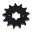 Front Sprocket 13 Tooth Pitch 428Large Spline 6 Inner Diameter 16/20