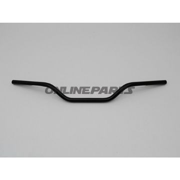 Handlebar Steel Black With Cable Notch 1Inch Fehtouring