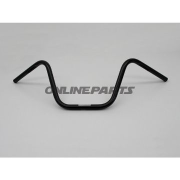 Handlebar Steel Black With Cable Notch 1Inch Fehchopper High