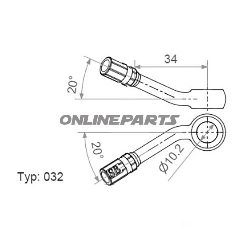 Vario Banjo Fittingtyp032 10 Mm 20+20 Schwarz