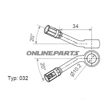 Vario Banjo Fittingtyp032 10 Mm 20+20 Chrom