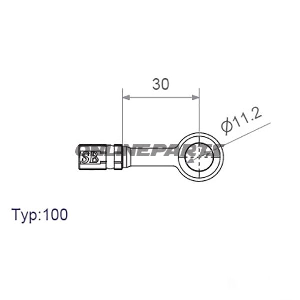 Vario Banjo Fittingtyp100 11.2Mm 0Deg In