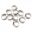 Band Clamp 12.6 Jmpwidth 7Mm Stainless Steel 10 Pcs