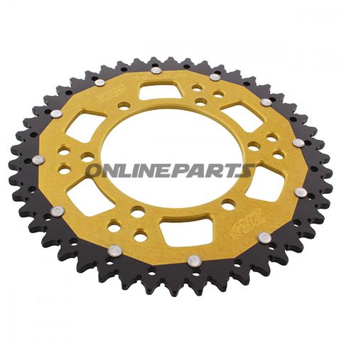 Rear Sprocket Dual 48 Tooth Pitch 520 Goldinner Diameter 110 Bolt Spacing 130