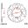 Rear Sprocket 37 Tooth Pitch 520Inner Diameter 080 Bolt Spacing 100