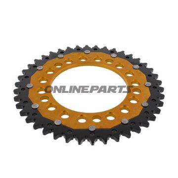 Rear Sprocket Dual 42 Tooth Pitch 525 Goldzf Inner Diameter 112 Bolt Spacing 138