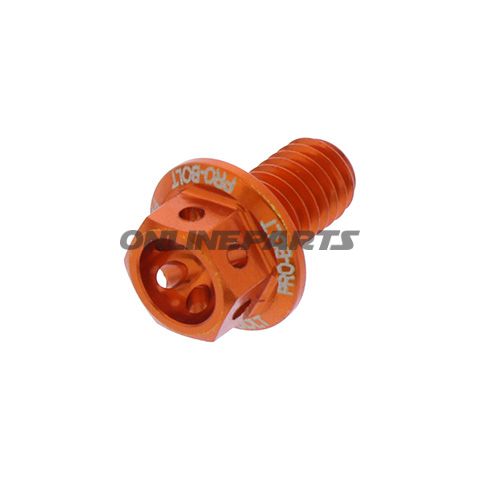 Hex Bolt Proboltm6x1.00Mm 10Mm Alu Rac Orange