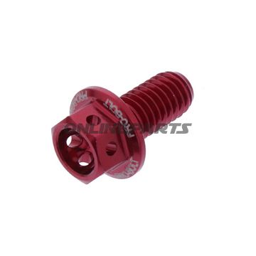 Hex Bolt Proboltm6x1.00Mm 12Mm Alu Rac Red