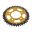 Rear Sprocket Dual 42 Tooth Pitch 525 Goldzf Inner Diameter 080 Bolt Spacing 110