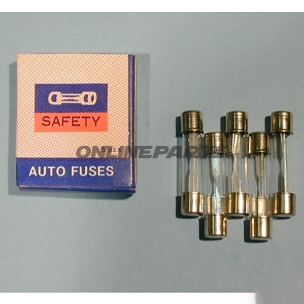 Glass Fuse 30Mm 10A Jmpcont 5 Pcs