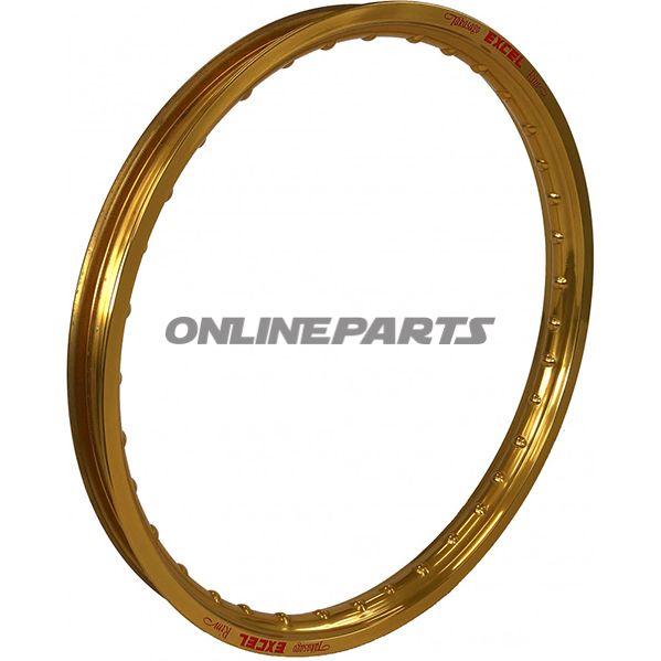 Aluminium Rim Excel1.85 X 19 Gold 36H