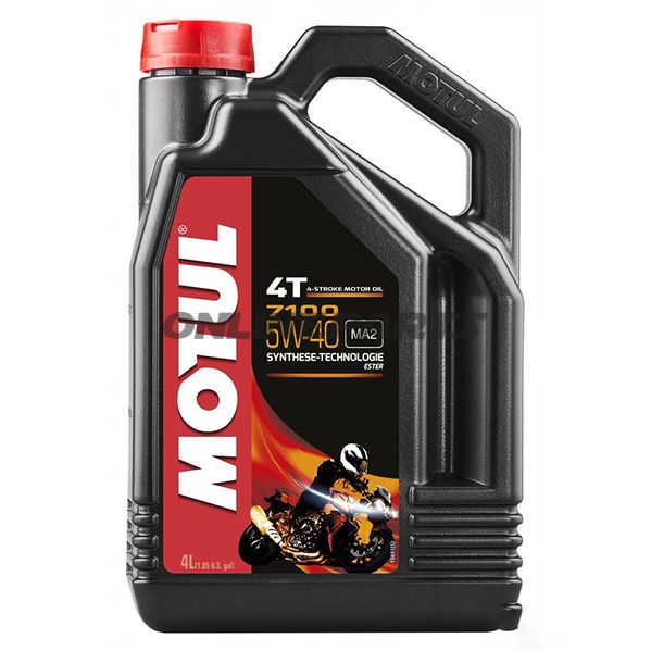 Oil 5W40 4-Stroke 4Lmotul 7100 Synthetic