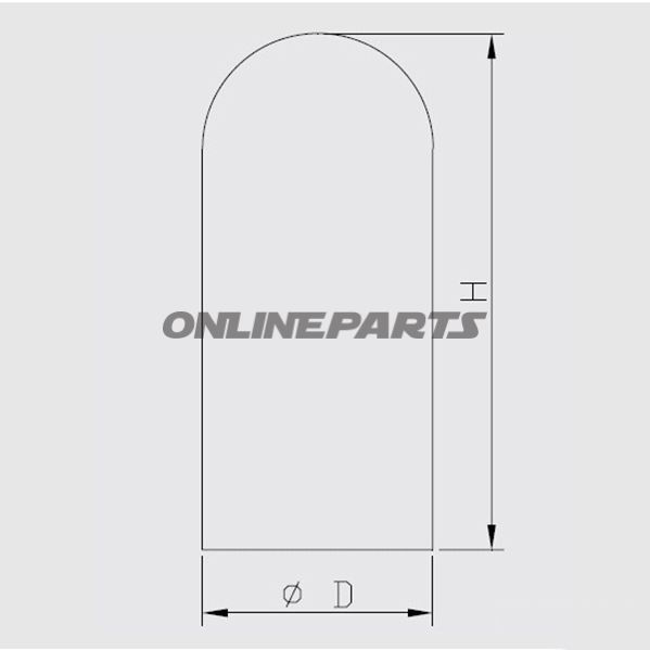 Blase For Suspension Strut50/90 Mm Kayaba