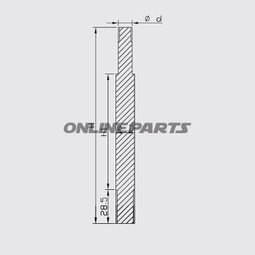Piston Rod For Komp Federbkayaba
