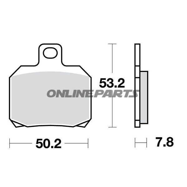 Brake Pads Standard Trwaltn 7320278