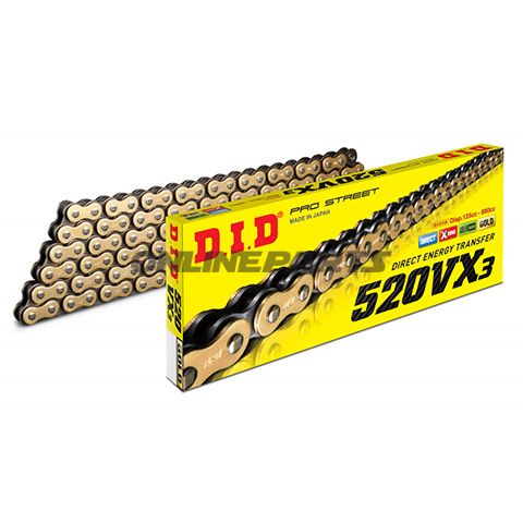 Did X-Ring Chain G&B520vx3/098Open Chain With Rivet Link