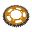 Rear Sprocket Dual 46 Tooth Pitch 525 Goldzf Inner Diameter 100 Bolt Spacing 120