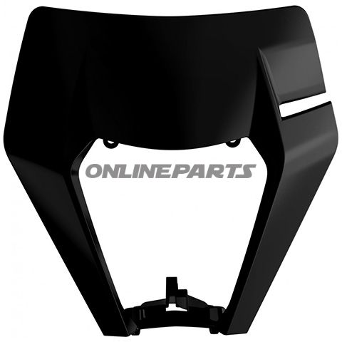 Headlight Mask Black