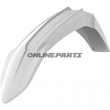 Front Mudguard White