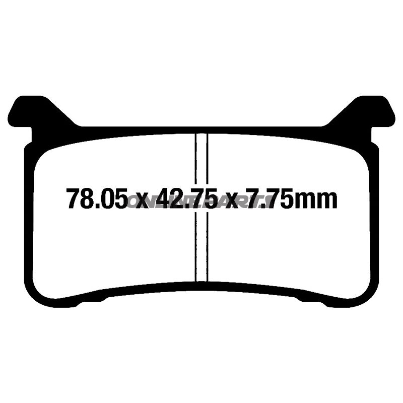 Brake Pads Sintered Epfa Ebcalternative: 7870168