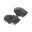 Shad Hand Cover Muff Blackbar Mounted