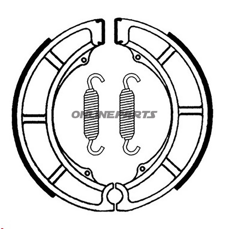 Brake Shoes With Spring Trw