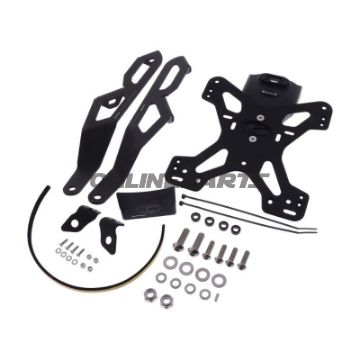 Licence Plate Holder Evotechblack