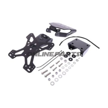 Licence Plate Holder Evotechblack