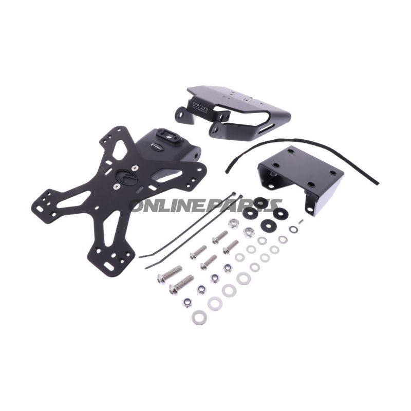 Licence Plate Holder Evotechblack