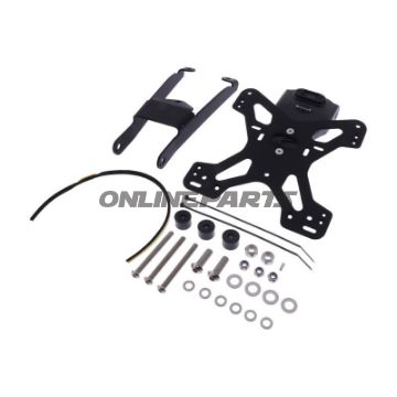 Licence Plate Holder Evotechblack