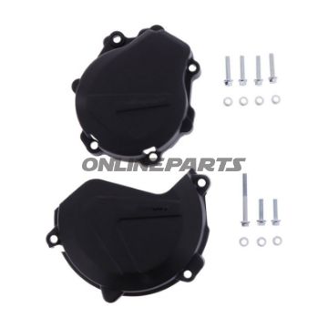 Clutch/ Ignition Cover Protector Blackkit
