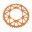 Rear Sprocket Aluminium 52 Tooth Pitch 520 Orangejt Inner Diameter 125 Bolt Spacing 150