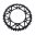 Rear Sprocket Aluminium 49 Tooth Pitch 520 Blackjt Inner Diameter 130 Bolt Spacing 150