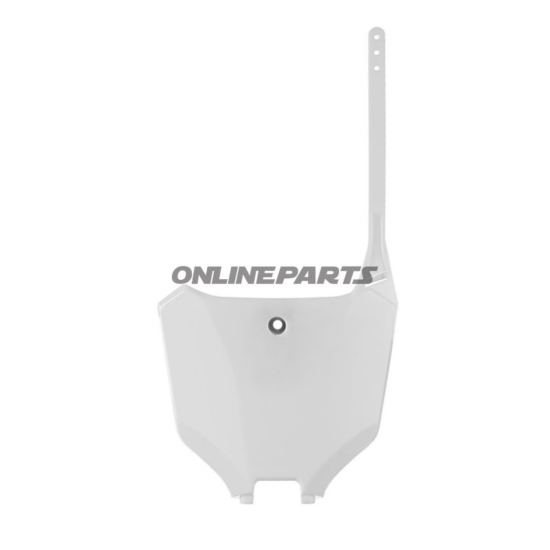 Number Plate White