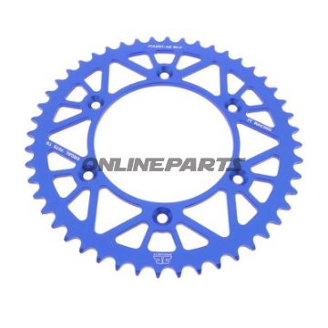 Rear Sprocket Aluminium 48 Tooth Pitch 520 Bluejt Inner Diameter 125 Bolt Spacing 150