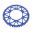Rear Sprocket Aluminium 52 Tooth Pitch 520 Bluejt Inner Diameter 125 Bolt Spacing 150