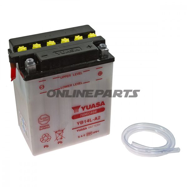 Yuasa Batteri Yb14l-A2excluding Acid