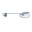 Spejl Oval Chrom, Venstreleft Hand