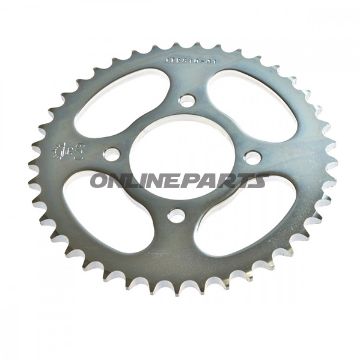 Bagtandhjul 42 T, Størrelse 428Inner Diameter 58 Bolt Spacing 78