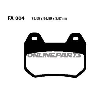 Brake Pads Std Ebc Fa304altn 7870769