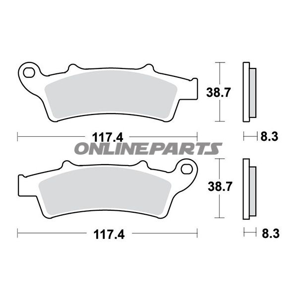 Brake Pads Std Trw Lucasalternative: 7320548