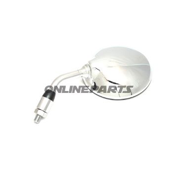 Mirror Chrome1 Piece - Fits Left & Right