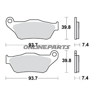 Brake Pads Std Trw Lucasalternative: 7320563