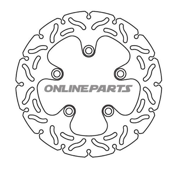 Brake Disc Rigid Rac Trw
